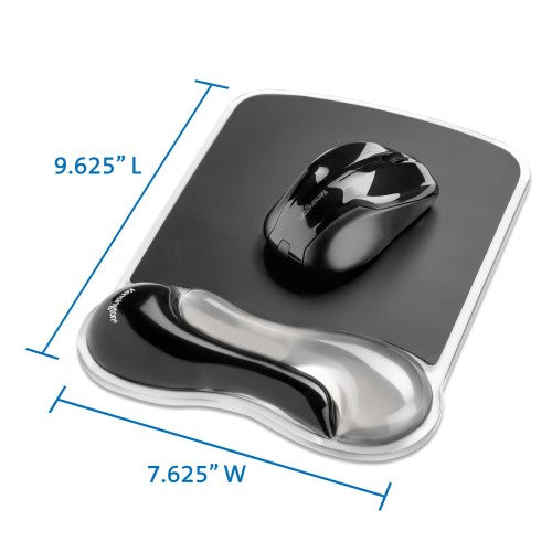 Kensington Duo Gel Mouse Pad Light Smoke/Dark Smoke
