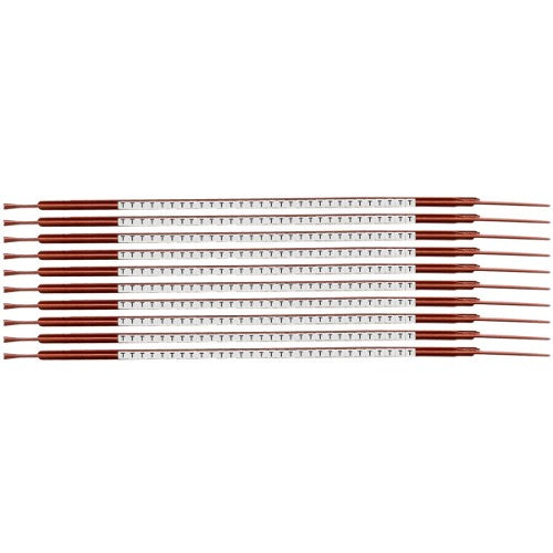 Brady SCN-03-T cable marker Black, White Nylon 300 pc(s)