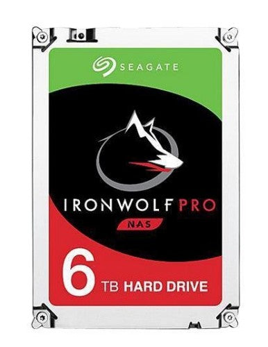 Seagate IronWolf Pro ST6000NT001 internal hard drive 6 TB 7200 RPM 256 MB 3.5"