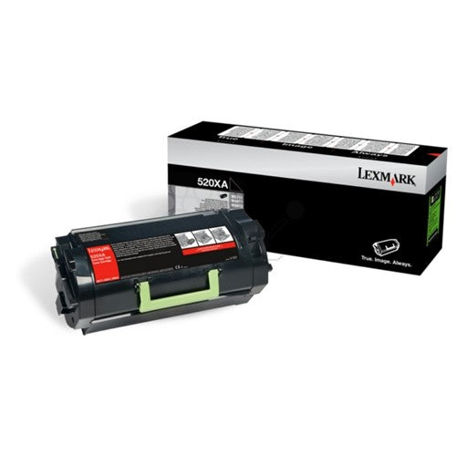 Lexmark 52D0XA0/520XA Toner-kit black extra High-Capacity, 45K pages ISO/IEC 19752 for Lexmark MS 811