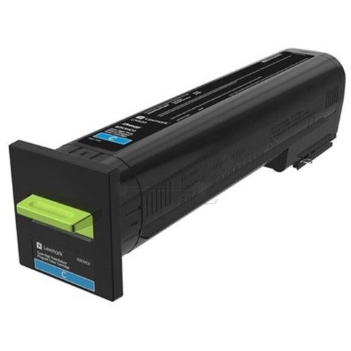 Lexmark 72K2XC0 Toner-kit cyan extra High-Capacity return program, 22K pages ISO/IEC 19798 for Lexmark CS 820