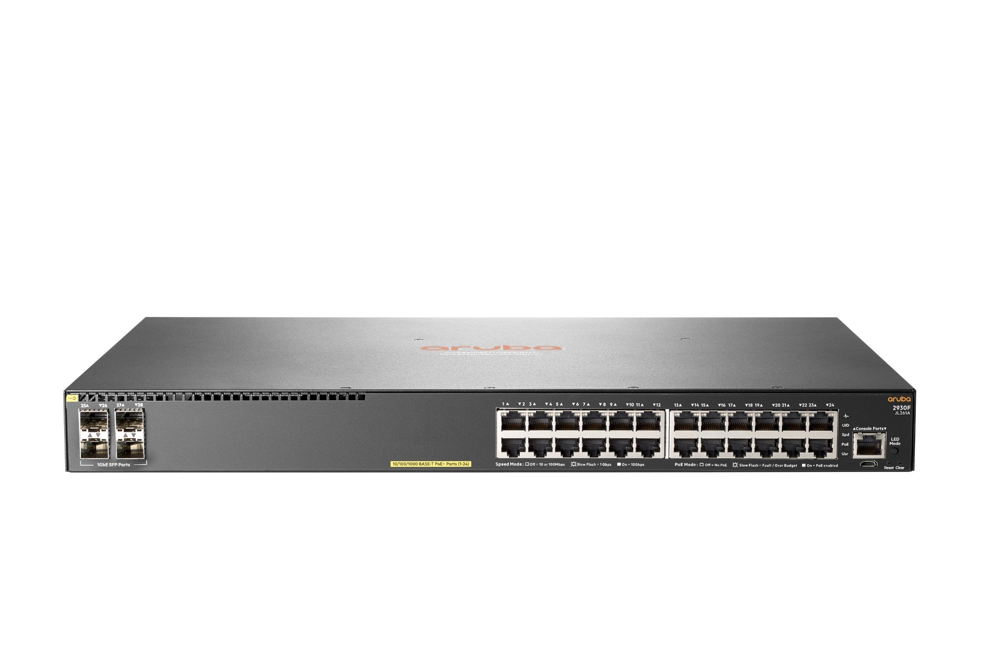 Aruba 2930F 24G PoE+ 4SFP