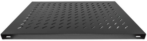 Intellinet 19" Fixed Shelf, 1U, 800mm Depth, Heavy-Duty, Max 100kg, Black