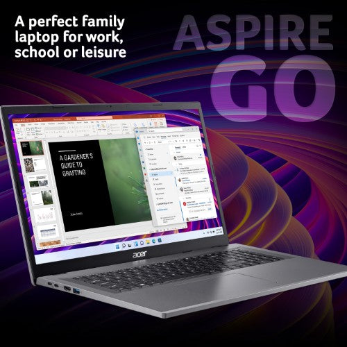 Acer Aspire Go 17 AG17-31P - 17.3" Full HD, Intel Core 3 N355, 8GB, 128GB UFS, Windows 11 Notebook