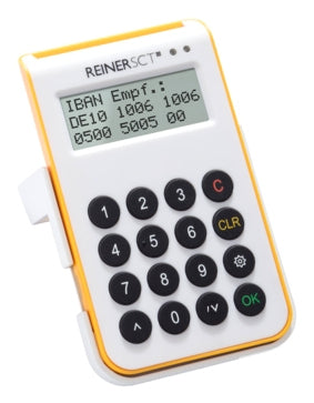 Reiner SCT cyberJack one smart card reader USB White, Yellow