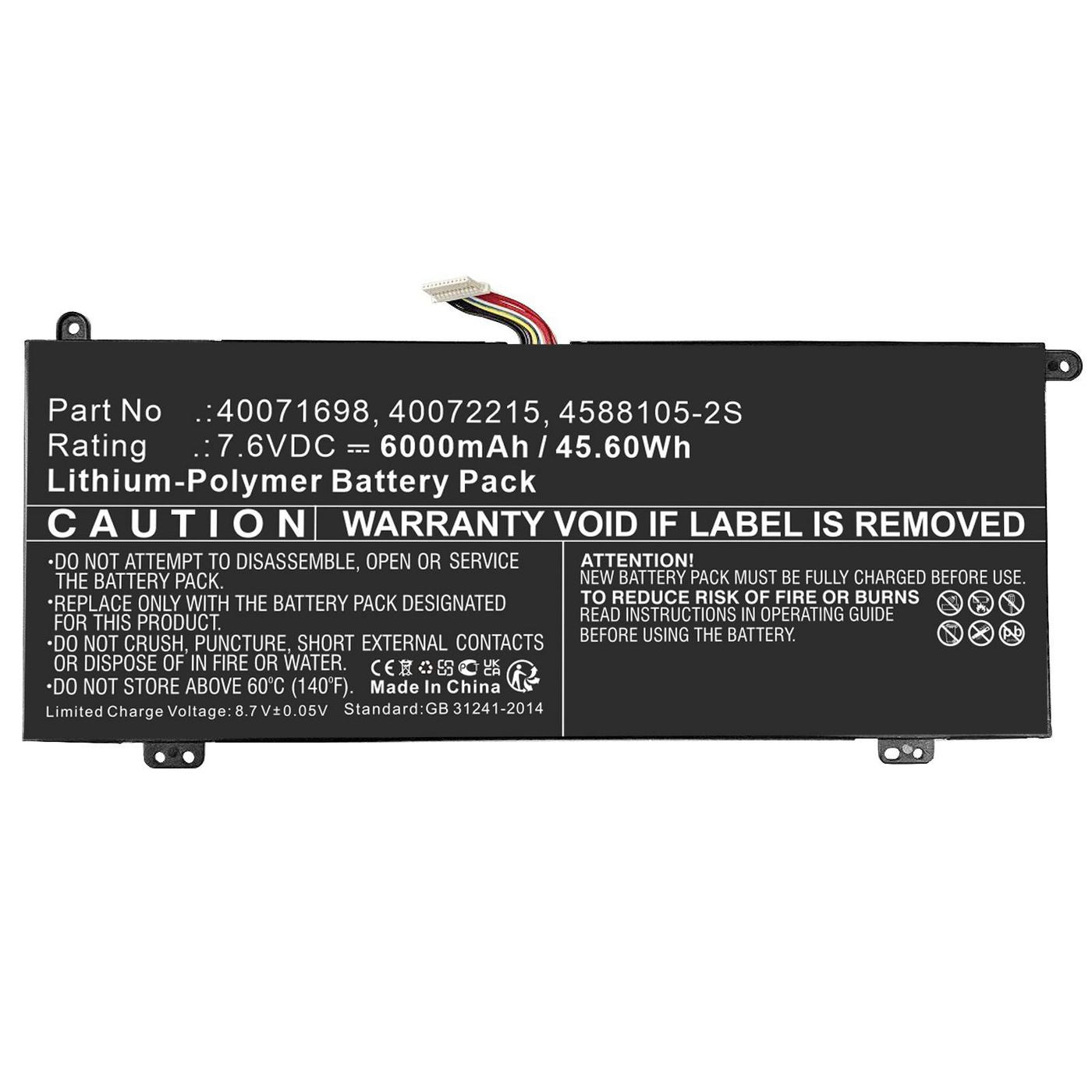 CoreParts MBXTO-BA0066 laptop spare part Battery