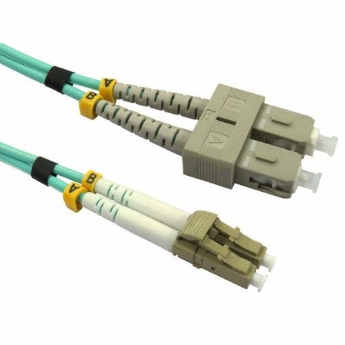 Cables Direct FB4M-LCSC-030D InfiniBand/fibre optic cable 3 m LC SC LC/SC Aqua colour