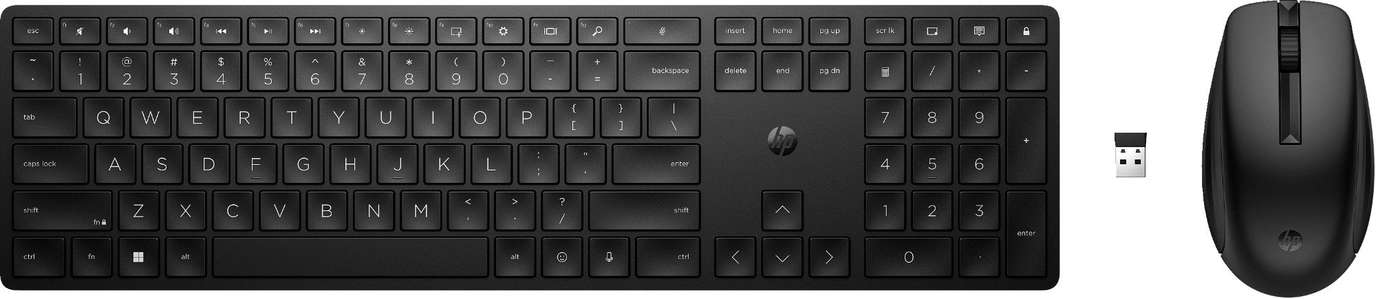 HP 655 Wireless Keyboard and Mouse Combo