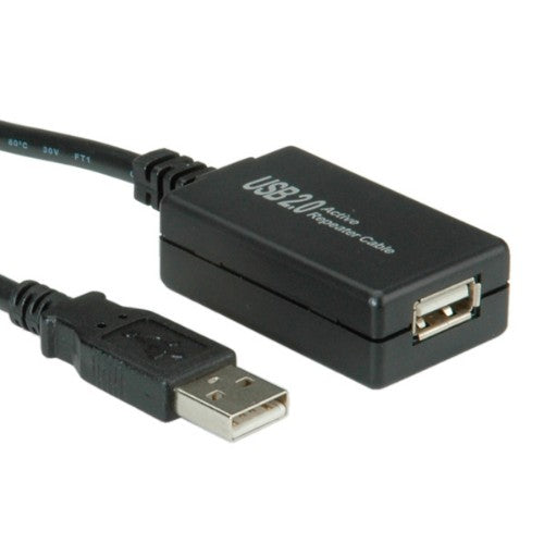 VALUE USB 2.0 Extension Cable, active with Repeater 12 m