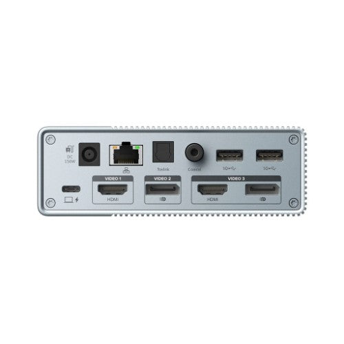 HYPER HDG215-EU laptop dock/port replicator Wired USB 3.2 Gen 1 (3.1 Gen 1) Type-C Silver