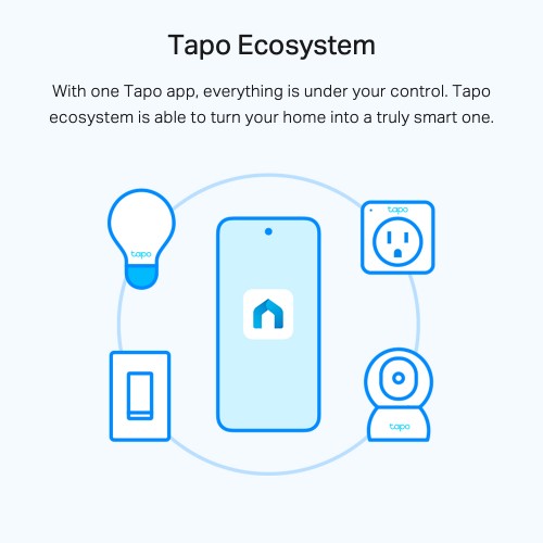 TP-Link Tapo Smart Wi-Fi Light Bulb, Dimmable