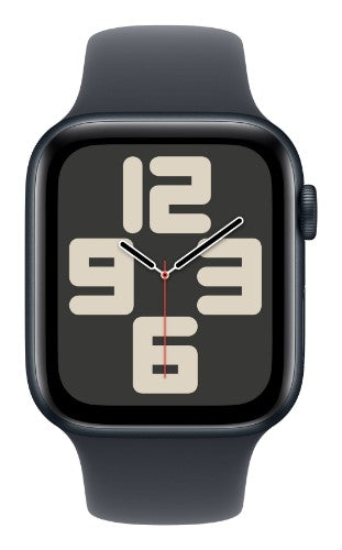 Apple Watch SE GPS 44mm Midnight Aluminium Case with Midnight Sport Band - M/L