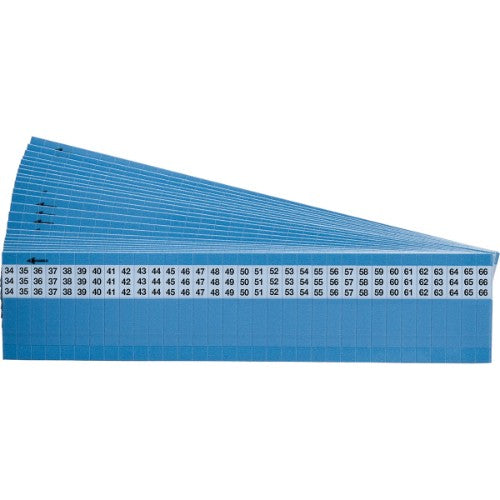 Brady SLF-34-66-PK self-adhesive label Rectangle Permanent White 825 pc(s)