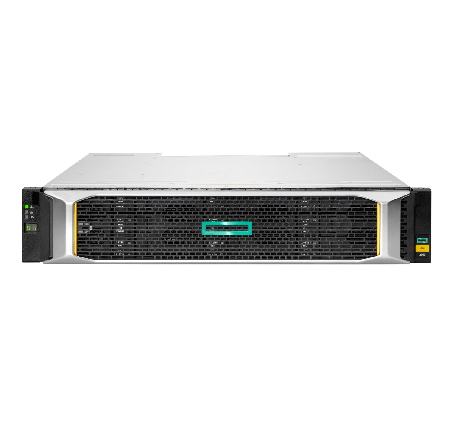 HPE MSA 2060 disk array Rack (2U) Silver, Black