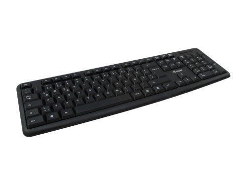 Equip 245203 keyboard Mouse included Office USB QWERTY Italian Black