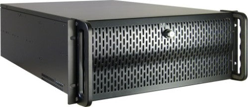 Inter-Tech IPC 4U-4129L Rack Metallic, Silver