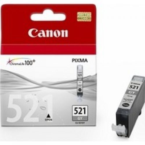 Canon 2937B001/CLI-521GY Ink cartridge gray, 1.37K pages 187 Photos 9ml for Canon Pixma MP 980