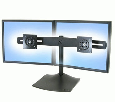 Ergotron DS Series DS100 Dual Monitor Desk Stand, Horizontal 61 cm (24") Black