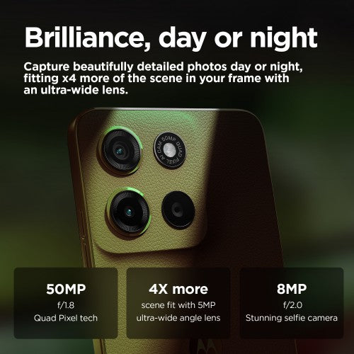 Motorola moto g15 17.1 cm (6.72") Dual SIM Android 15 4G USB Type-C 4 GB 128 GB 5200 mAh Green