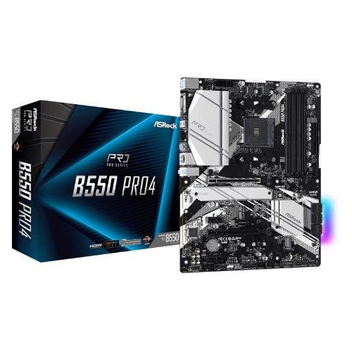 Asrock B550 Pro4 AMD B550 Socket AM4 ATX