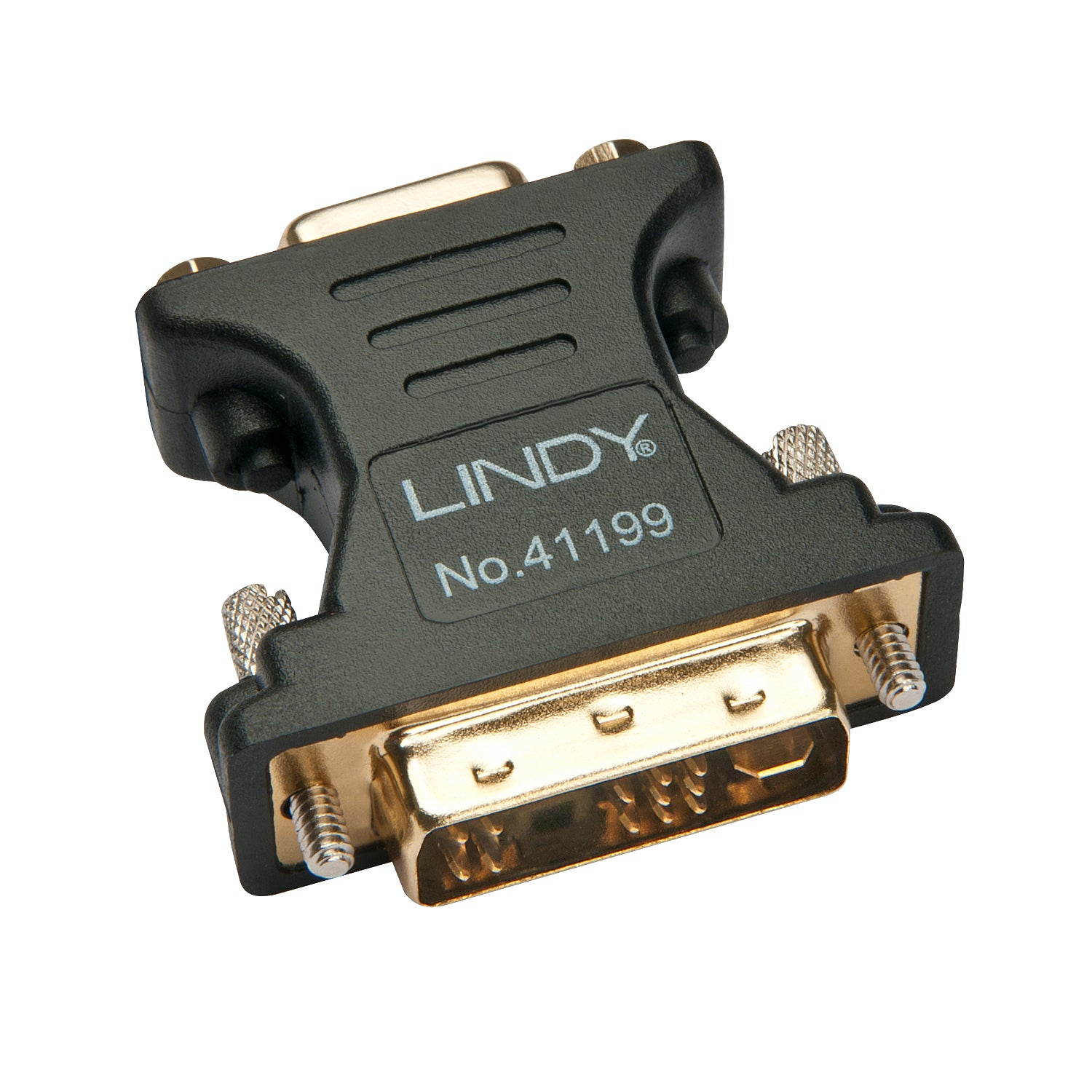 Lindy DVI-A Male to VGA Female Adapter, Black