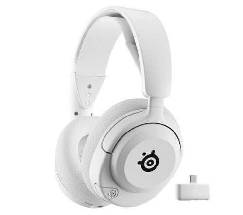 Steelseries Arctis 61674 headphones/headset Wired & Wireless Head-band Gaming White