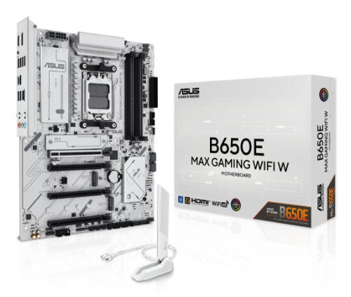 ASUS B650E MAX GAMING WIFI W AMD B650 Socket AM5 ATX