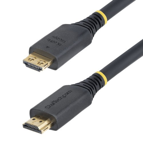 StarTech.com 20ft (6.1m) High Speed HDMI Cable with Gripping Connectors, 4K 60Hz/1440p 144Hz, HDR10/HDCP 2.2/ARC, 18Gbps, UHD HDMI 2.0 Cord for TV/Monitor/Display, TPE Jacket
