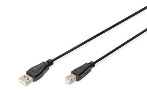 Digitus USB-A - USB-B connection cable, 1.8m