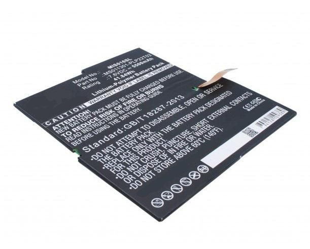 CoreParts TABX-BAT-MIS016SL industrial rechargeable battery Lithium-Ion (Li-Ion) 5500 mAh 7.6 V