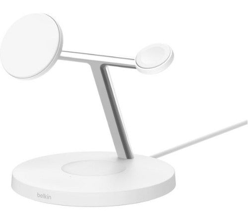 Belkin WIZ032MYWH mobile device charger Universal White Wireless charging Indoor