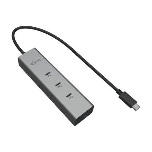 i-tec Metal USB-C Charging HUB 5port with USB-C video 8K + Power Delivery 85W