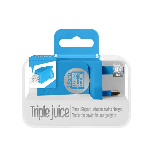 Juice Triple Indoor Blue