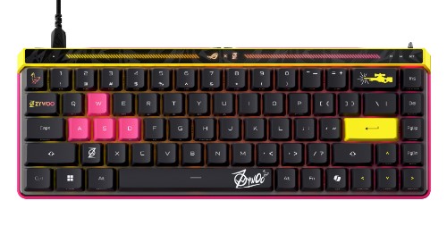 ASUS ROG Falchion Ace HFX ZywOo Edition keyboard Gaming USB QWERTY US International Black