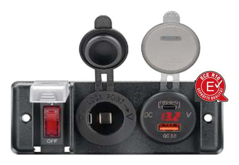 RAM Mounts 560005 mobile device charger Smartphone Grey Fast charging Auto