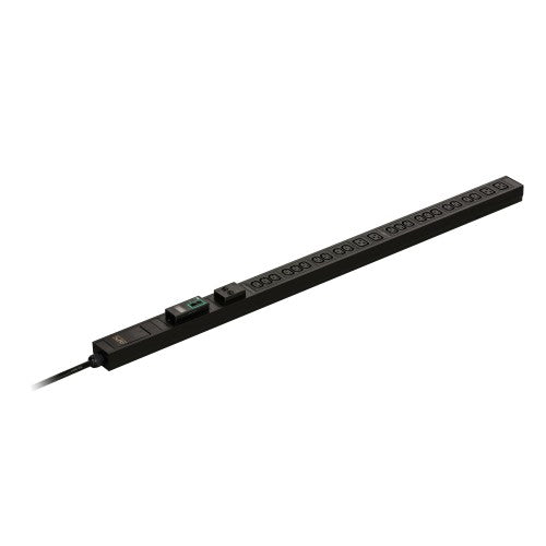APC Easy Rack PDU, Metered, 0U, 1 Phase, 7.4kW, 230V, 32A, 20 x C13 and 4 x C19 outlets, IEC60309 2P+E inlet