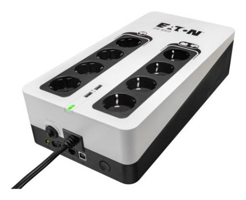 Eaton 3S850D uninterruptible power supply (UPS) Standby (Offline) 0.85 kVA 510 W 8 AC outlet(s)