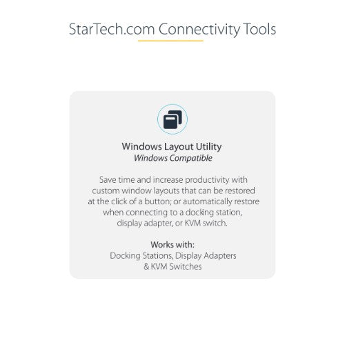 StarTech.com USB-C to Dual Displayport 1.4 Adapter, USB Type-C Multi-Monitor MST Hub, Dual 5K 60Hz DP Laptop Display Extender / Splitter, HDR, Extra-Long Built-In Cable - Windows Only