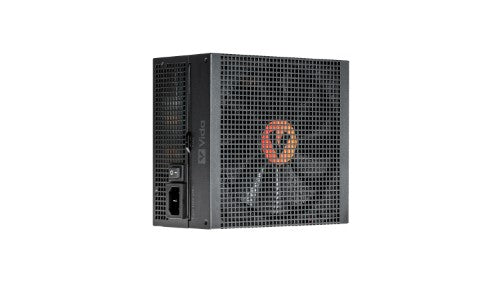VIDA 850W Heracles Black ATX 3.1 Gaming PSU, 80+ Bronze, 14cm Ultra-Quiet FDM Fan, Flat Black Cables, PCIe 5.1, Power Lead Not Included power supply unit 24-pin ATX