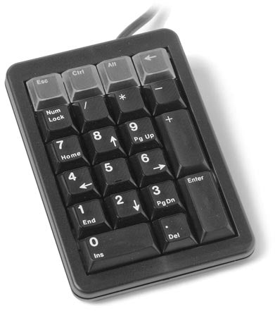 CHERRY G84-4700 KEYPAD Corded, USB, Black (UK/US)
