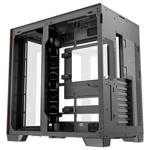 Antec C8 Curve Wood Full Tower Black, Transparent, Wood