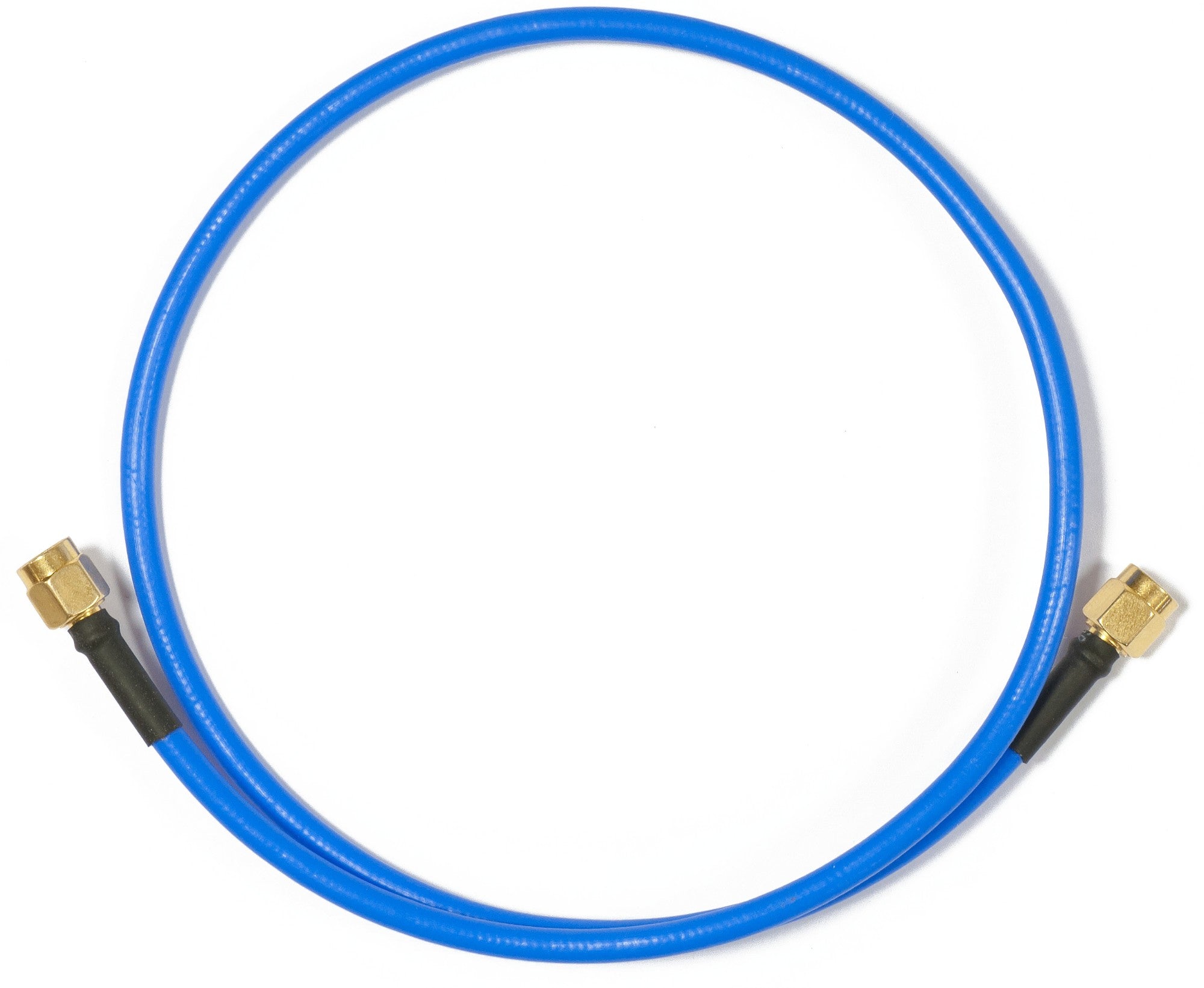 Mikrotik Flex-guide coaxial cable 0.5 m RPSMA Blue