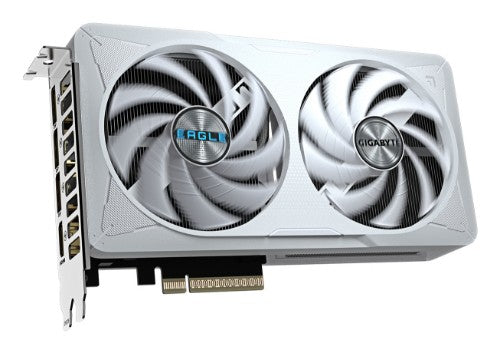 GIGABYTE GeForce RTX 5060 EAGLE OC ICE 8G Graphics Card - 8GB GDDR7, 128bit, PCI-E 5.0, 2550 MHz Core Clock, 3 x DisplayPort, 1 x HDMI, GV-N5060EAGLEOC ICE-8GD