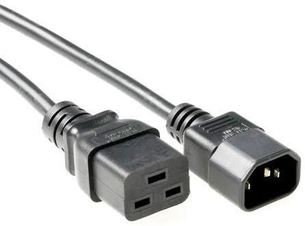 Microconnect PE0191450 power cable Black 5 m C19 coupler C14 coupler