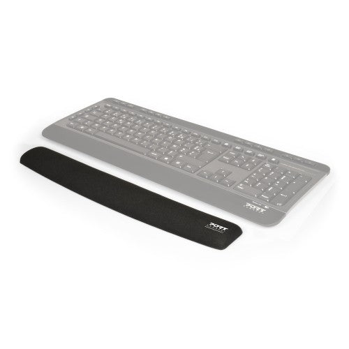 Port Designs 900718 wrist rest Gel, Polyester, Rubber, Silicone Black