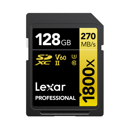 Lexar LSD1800128G-BNNNG memory card 128 GB SDXC UHS-II Class 10