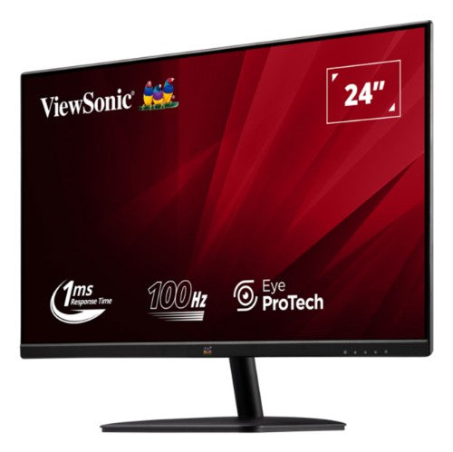 Viewsonic VA2432-H-2 computer monitor 61 cm (24") 1920 x 1080 pixels Full HD LED Black