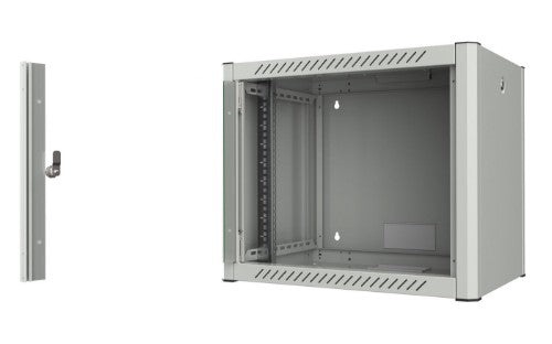 Lanview RWP09U45WH rack cabinet 9U Wall mounted rack White
