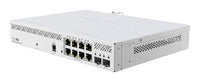 Mikrotik CSS610-8P-2S+IN network switch Managed Gigabit Ethernet (10/100/1000) Power over Ethernet (PoE) White