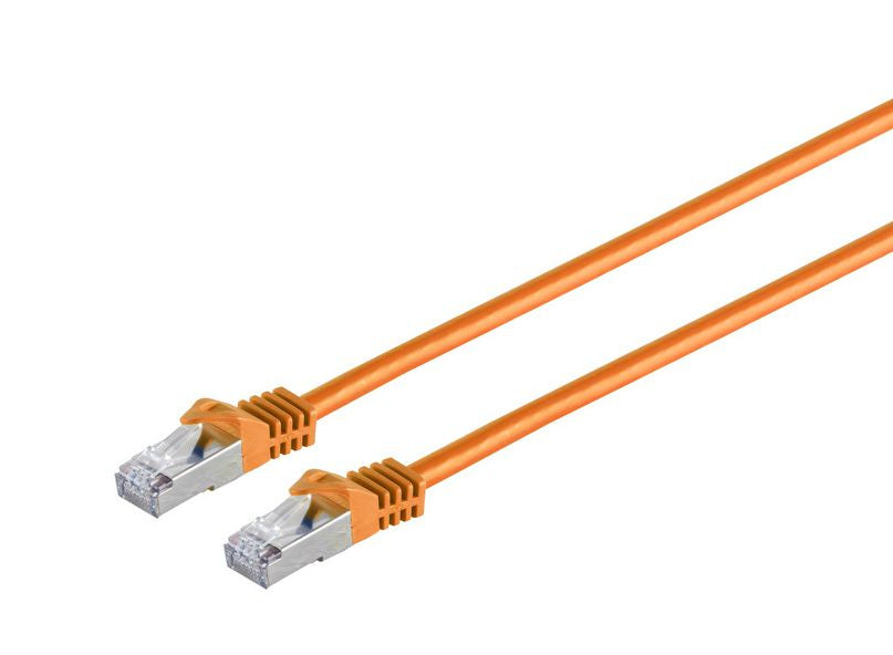 Microconnect SFTP70025O networking cable Orange 0.25 m Cat7 S/FTP (S-STP)